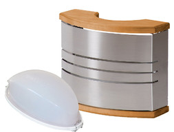 Стальной светильник для сауны Harvia Steel